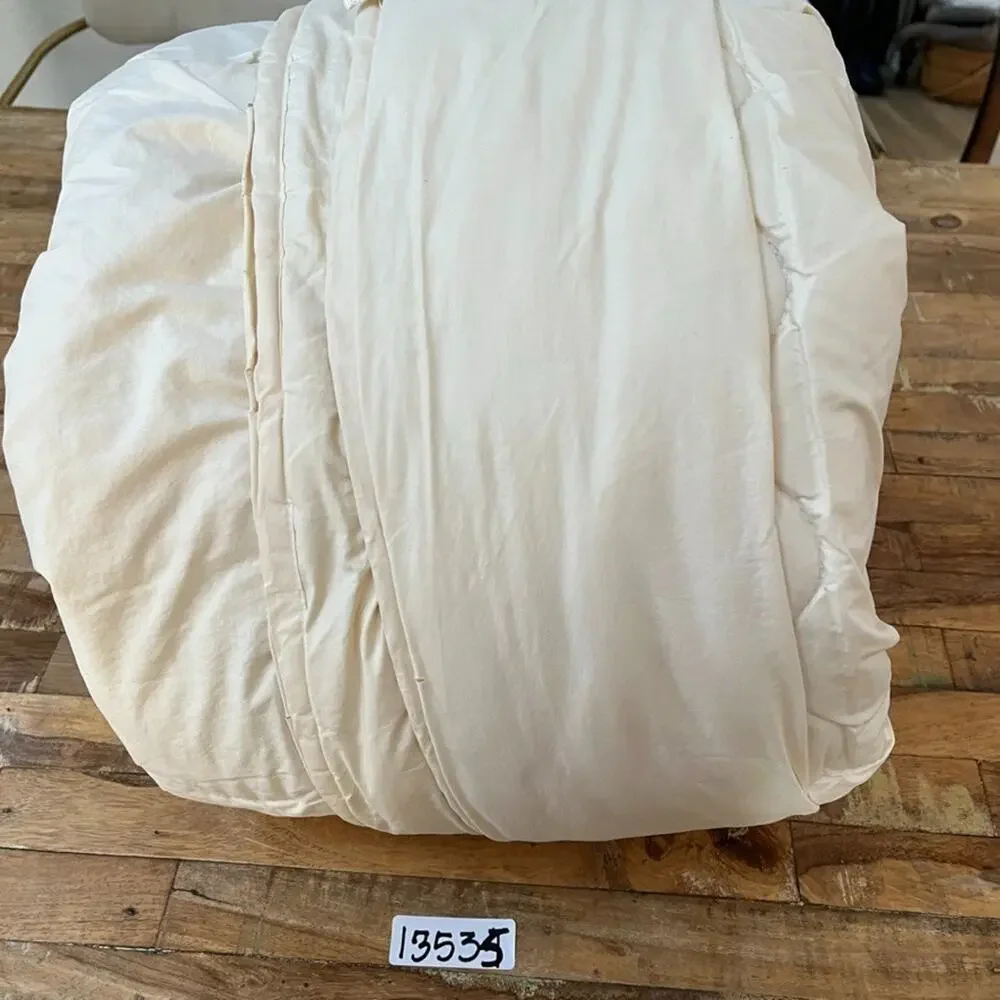 Maison Dor Best Wool Club Cream EU Single Duvet Insert Wool Filled 78x67